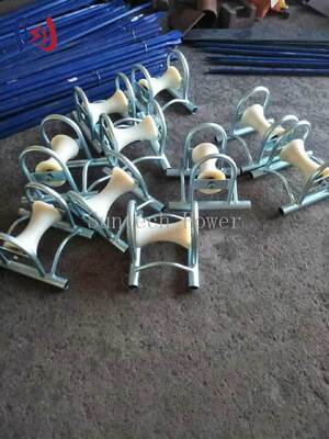 5KN Nennlast-Kabel-Bodenwalze mit gegossenem Aluminiumträger für die Untertageinstallation