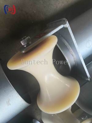 D-Serie Kabel-Eingangsschutz-Rolle mit 80-200 mm Rohrdurchmesser für korrosionsbeständiges und reibungsarmes Kabelziehen