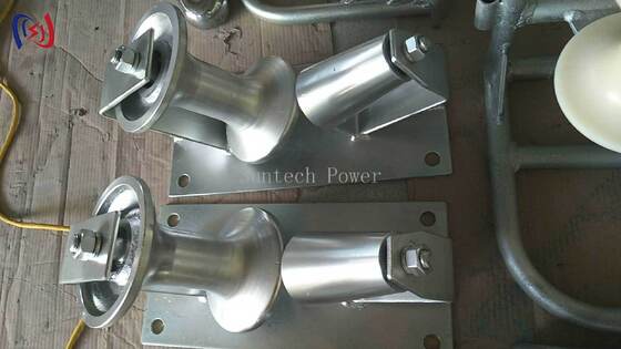 10KN Nennlast-Kabel-Drehwalze mit Einweg-Struktur für Untertage-Kabelziehvorgänge