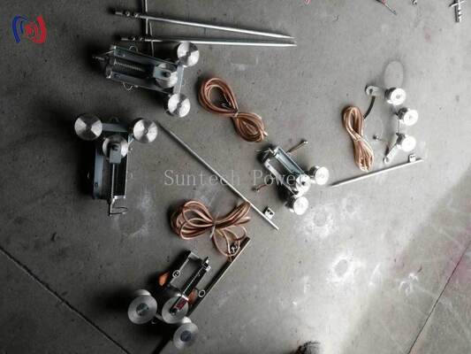 Professioneller 100-A-Maximalstrom-Erdungsblock mit 50 mm Bodendurchmesser und Gussstahlmaterial für sichere elektrische Erdung