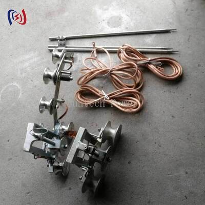 Professioneller 100-A-Maximalstrom-Erdungsblock mit 50 mm Bodendurchmesser und Gussstahlmaterial für sichere elektrische Erdung