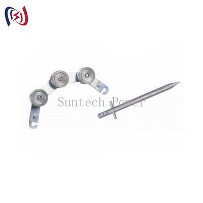 75 mm Bodendurchmesser Hakentyp Erdungsblock für schnelle und sichere hochleitfähige Verbindungen