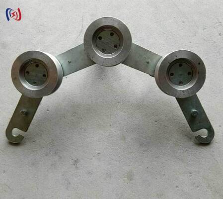 75 mm Bodendurchmesser Hakentyp Erdungsblock für schnelle und sichere hochleitfähige Verbindungen