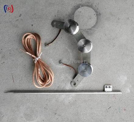 75 mm Bodendurchmesser Hakentyp Erdungsblock für schnelle und sichere hochleitfähige Verbindungen