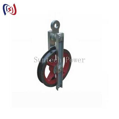 Professionelle Hochgeschwindigkeitsdrehblöcke für glatte und effiziente Kabelrichtungsschwankungen mit geringer Reibungsschale und Nennlast von 50KN
