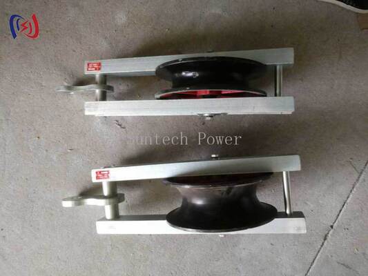 Professionelle Hochgeschwindigkeitsdrehblöcke für glatte und effiziente Kabelrichtungsschwankungen mit geringer Reibungsschale und Nennlast von 50KN