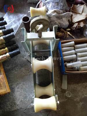 Schwerlast-Vier-Schaufel-Kombi-Block mit 10KN Nennlast, R570 Biegeradius und 23,5 kg Gewicht für hohe mechanische Vorteile