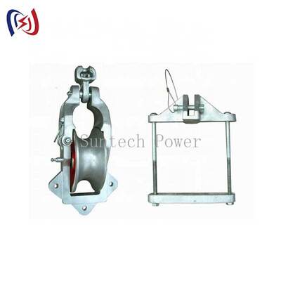 Universal Stringing Block mit 178x76mm Schiebe Durchmesser und 10KN Nennlast für vielseitige Oberleitungsinstallation