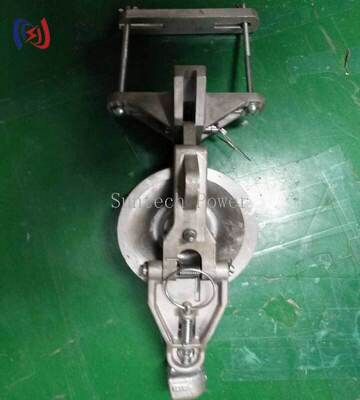 Universal Stringing Block mit 178x76mm Schiebe Durchmesser und 10KN Nennlast für vielseitige Oberleitungsinstallation