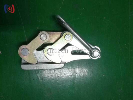 Professioneller Dual Cam Erddrahtgreifer mit 10-30KN Nennlast für 11-15mm Drähte und korrosionsbeständige Come Along Klammer