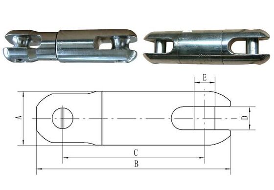 Schwere Drehverbindung für 360°-Rotation mit 5-250KN Nennlast in Luftleitungen und Unterstationsausrüstungen