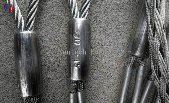 Professionelle OPGW-Netzsocken-Verbindungen für sicheres und schadfreies Ziehen von optischen Erdungskabeln mit 7-22 mm Durchmesser, 10-25 KN Nennlast und 1,4 m Länge