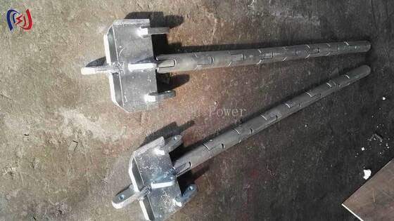 Professionelle Kopfplatten für drei Bündelleiter mit 100-180KN Nennlast, präziser Dreiecksgeometrie und korrosionsbeständiger Aluminiumlegierung