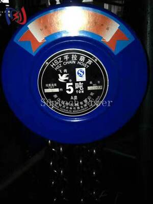 Professioneller manueller Kettenzug für schwere Hebearbeiten im Elektroinstallation mit 5-200KN Nennlast