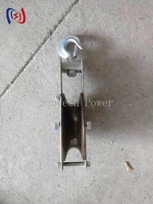 Professioneller Erdungsdraht-Spannblock mit 5-20KN Nennlast für GJ35-150 Drähte und 1 Jahr Garantie