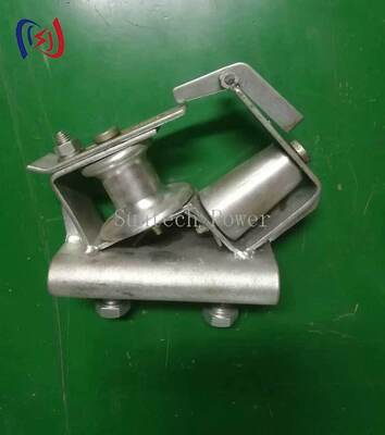 Professional Skyward Corner Stringing Block for High Tension Angle Change with 5KN Rated Load for LGJ25-185 Power Line Construction