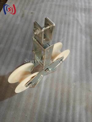 Profi-Tandem-Schaufel-Stringing-Block für die gleichzeitige Installation von mehreren Leitern mit Nennlast von 25KN und präzise konstruierten Schaufeln