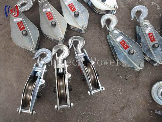 Professionelles Hebezeug-Flaschenzugsystem für schwere Lasten mit 10-200KN Nennlast in Elektroinstallationsprojekten