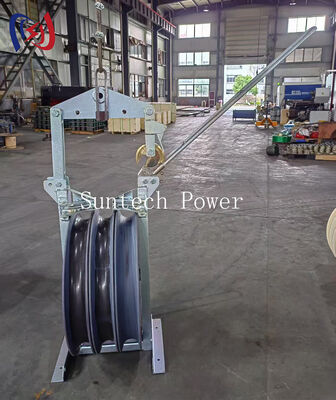 Helicopter Stringing Block for Guide Rope Installation | Multi Sheave Transmission Pulley