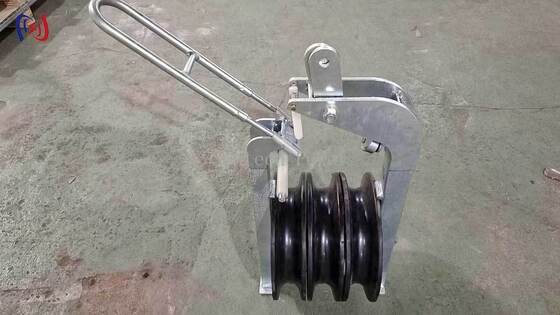 Helicopter Stringing Block for Guide Rope Installation | Multi Sheave Transmission Pulley