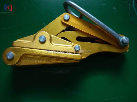10-30KN Nennlast Aluminiumlegierung Come Along Klammer mit 15-39mm Max Open für Übertragungsleitungen Stringing