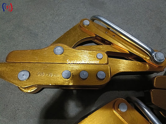 Come Along Klammer 8-20mm Durchmesser mit 16-45KN Nennlast und 3.8-5.6KG Gewicht für Übertragungsleitungsstring