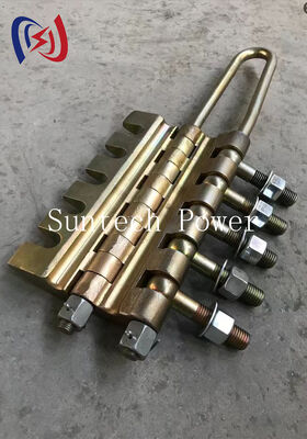 Bolt-Typ Anti-Twist Stahlseil Gripper Come Along Klammer 20-100KN für Übertragungsleitungen Stringing mit 7-24mm Durchmesser