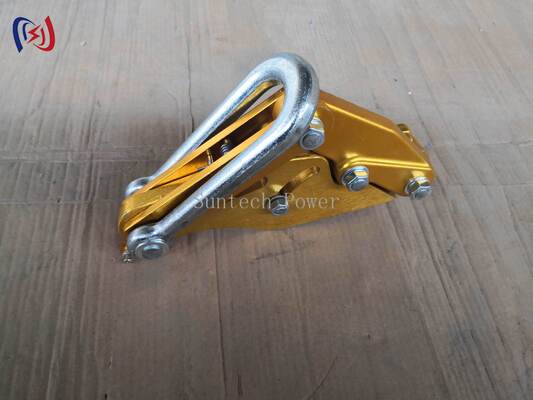Mitgelieferte Klemme aus Aluminiumlegierung, 16–18 mm, mit einer Nennlast von 7–80 kN für die Bespannung von Übertragungsleitungen