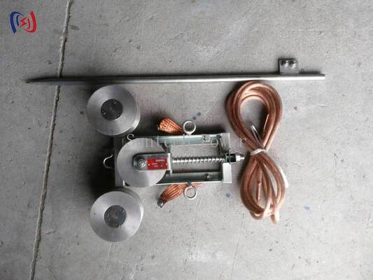 Leiter-Erdblock 50 mm Grunddurchmesser für die induzierte Entfernung von Elektrizität mit 100 A Max-Strom