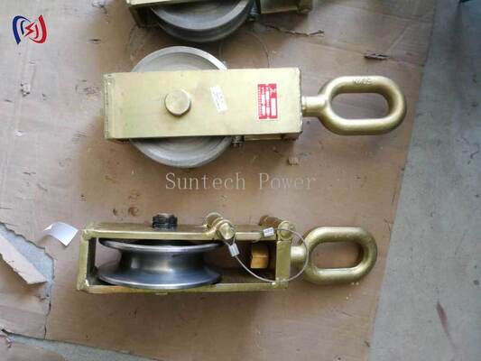 Stringing-Block mit 30-80KN Nennlast und 140-180mm Schiebe Durchmesser für Luftleitungsarbeiten