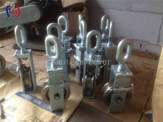 Stringing-Block mit 30-80KN Nennlast und 140-180mm Schiebe Durchmesser für Luftleitungsarbeiten