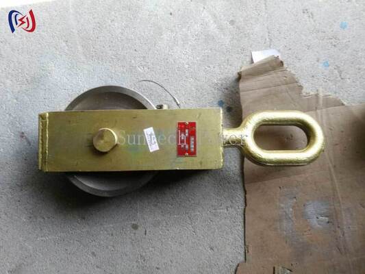 Stringing-Block mit 30-80KN Nennlast und 140-180mm Schiebe Durchmesser für Luftleitungsarbeiten