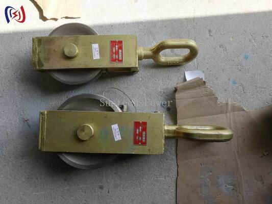 Stringing-Block mit 30-80KN Nennlast und 140-180mm Schiebe Durchmesser für Luftleitungsarbeiten