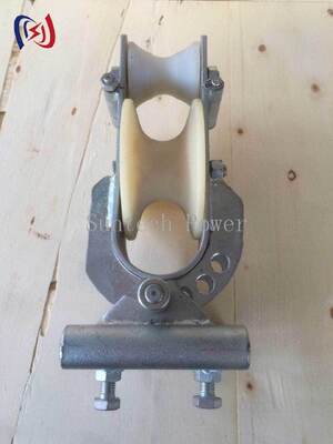 Aluminium/Nylon-Schabe 20KN-Leitersträngenblock für Dreihandsträngenübertragung