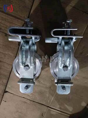 Aluminium/Nylon-Schabe 20KN-Leitersträngenblock für Dreihandsträngenübertragung