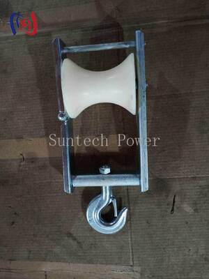 Luftkabelsträngenblock mit 120x130mm Schaufelgröße und 5KN Nennlast für ABC-Bunched-Leiter