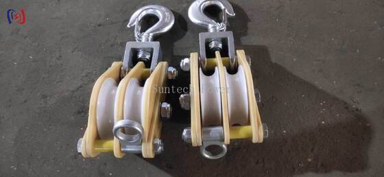 5-50KN Isoliertes Hebegerät mit Epoxidharzplatte und MC-Nylon-Schabe für Live-Line-Arbeit
