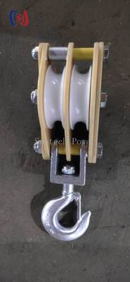 5-50KN Isoliertes Hebegerät mit Epoxidharzplatte und MC-Nylon-Schabe für Live-Line-Arbeit