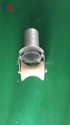 80-200 mm verriegelbare korrosionsbeständige Kabel-Rollerrolle zum Schutz des Eingangs von Rohren