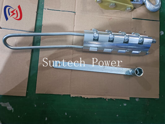 Seilgreifer mit Bolzen und Verdrehsicherung, Seilspanner mit 20-100KN Nennlast für Seile mit 7-24mm Durchmesser