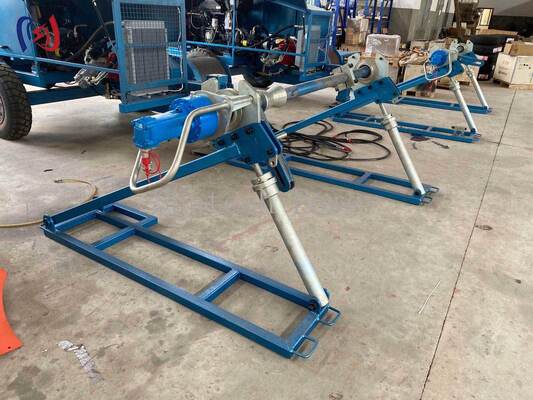 Übertriebsleitung Leiterrollenstand 5000-7000kg 45rpm Leitertrommelstand