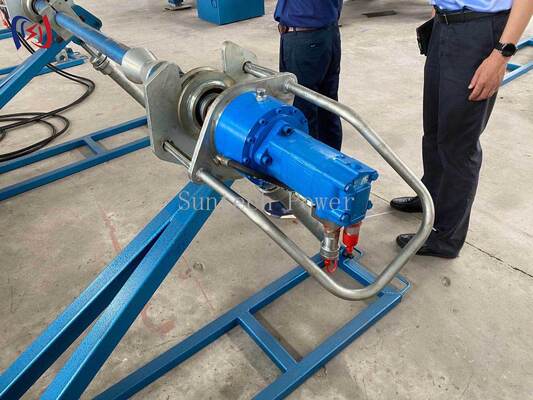 Übertriebsleitung Leiterrollenstand 5000-7000kg 45rpm Leitertrommelstand