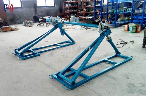 Übertriebsleitung Leiterrollenstand 5000-7000kg 45rpm Leitertrommelstand