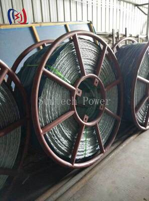 12 Stränge Anti-Twist-Drahtseil 9-42mm 54-817KN Brechkraft Stabiles Heben