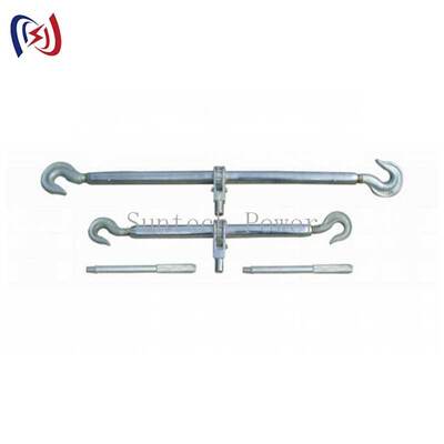 Zwei-Haken-Stahl-Turnbuckle 5-100KN Leiter-Streingwerkzeuge galvanisiert