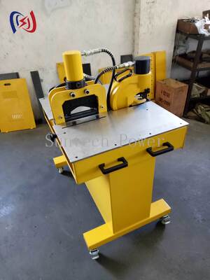220V Four Function Hydraulic Busbar Machine with 270KN Bending Force for Cutting Punching and Bending