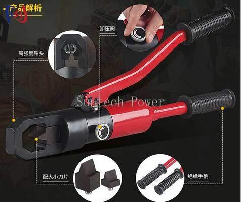 160KN Hydraulic Nut Splitter M27-M41 250mm Nut Splitting Tool for Seized Nuts