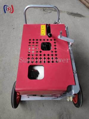 3.7KW Optical Cable Traction Machine 3KN Cable Winch Puller with 50-60 m/min Speed for Fiber Optic Duct Pulling
