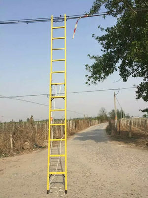 8m FRP Fiberglas-Schiebleiter-Bau-Turm Erction bearbeitet