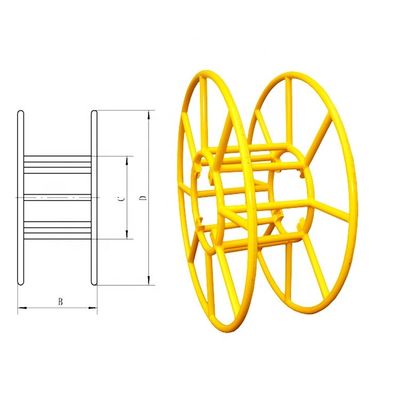 Spulen-Stände des Draht-70Kg